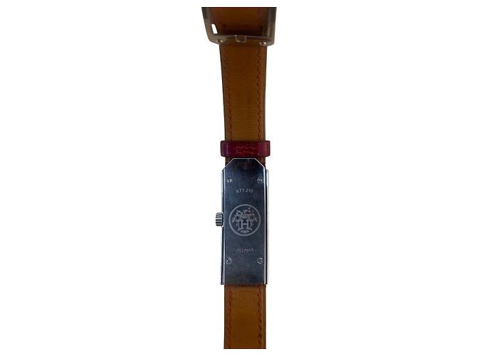 Orologio Hermès Kelly in bordeaux - vista 2