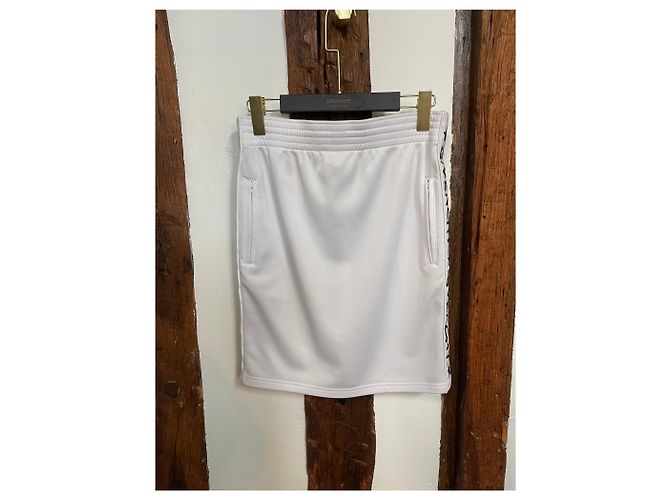 Saia Givenchy branca - vista 4