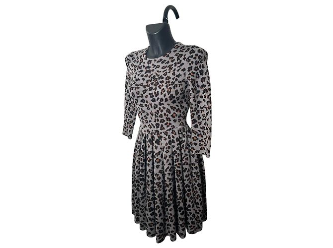 Abito Leopardo Christian Dior - vista 2