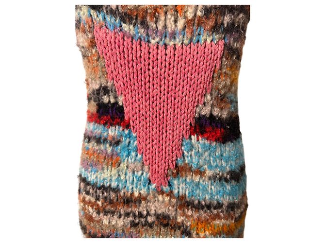 Abito in lana multicolore Missoni - vista 3