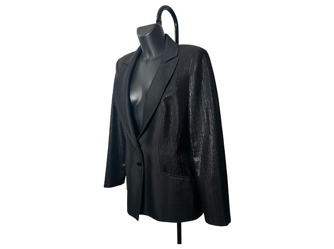 Blazer Nero Thierry Mugler - vista 2