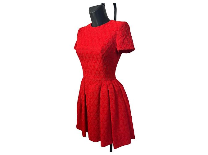 Abito arancione Alexander McQueen (2014) - vista 3