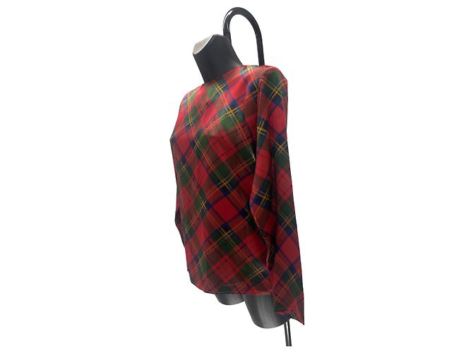 Yves Saint Laurent Tartan-Oberteil - Ansicht 2