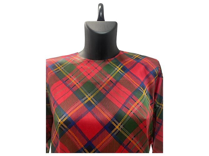 Yves Saint Laurent Tartan-Oberteil - Ansicht 3