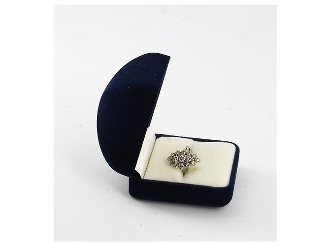 Autre Marque Gold- und Platinring - Ansicht 2