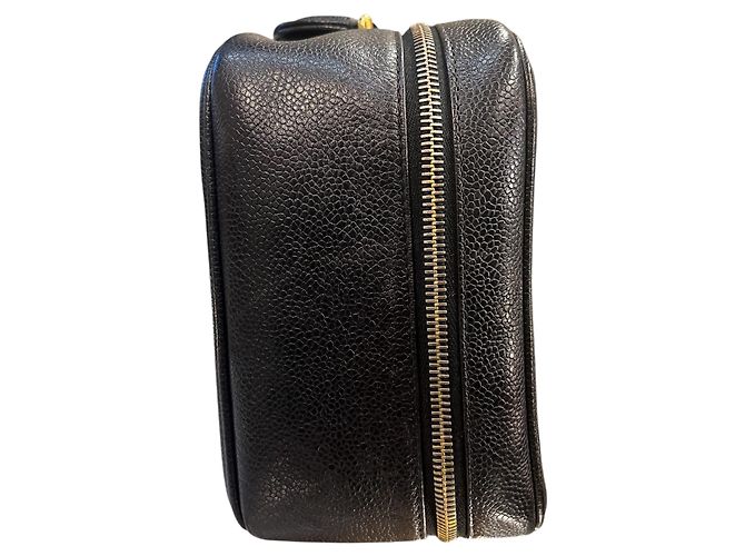 Borsa Vanity in Pelle Caviar Chanel 1996 - vista 3