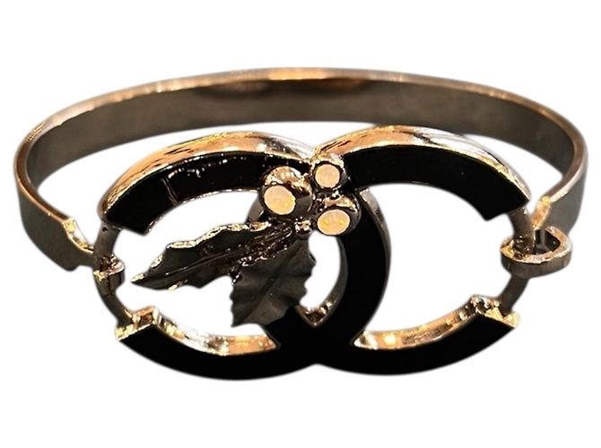 Bracelet argenté Chanel - vue 4