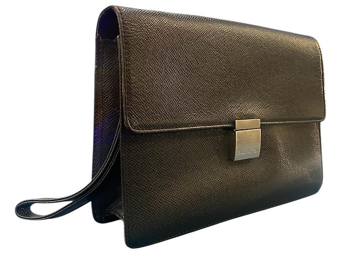 Borsa a tracolla in tela nera Louis Vuitton 2004 - vista 2