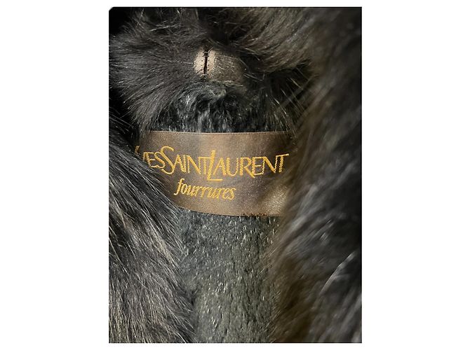 Fellmantel Yves Saint Laurent - Ansicht 3