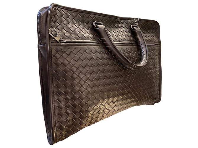 Bottega Veneta Borsa da lavoro Bottega Venetta marrone - vista 2