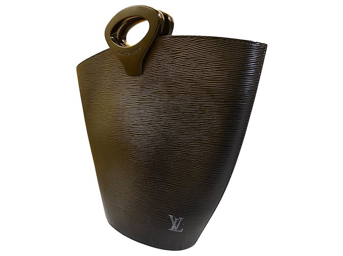 Borsa Louis Vuitton Noctambule 1998 in pelle Epi nera - vista 4