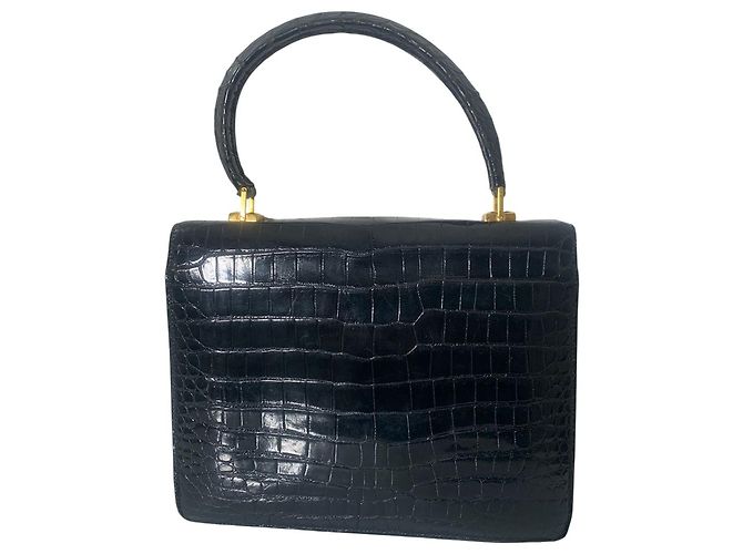 Hermès Croco Diamant Tasche ('60er) - Ansicht 2