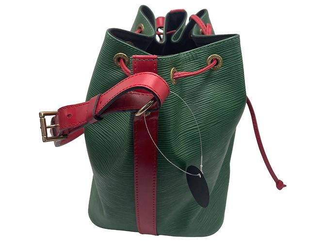 Louis Vuitton Noé Epi Verde & Rojo - vista 3