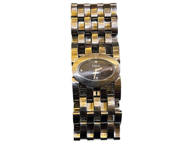 Orologio elegante in argento Fred - vista 2