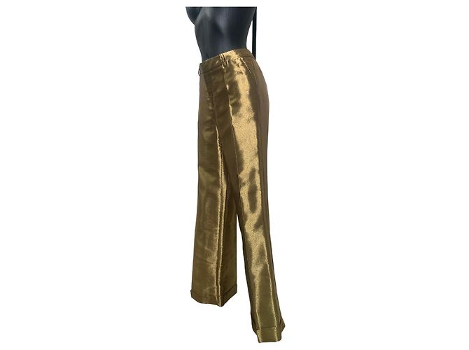 Pantaloni dorati Frida Giannini x Gucci - vista 2