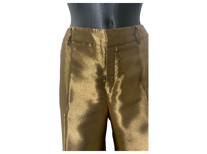 Pantaloni dorati Frida Giannini x Gucci - vista 3