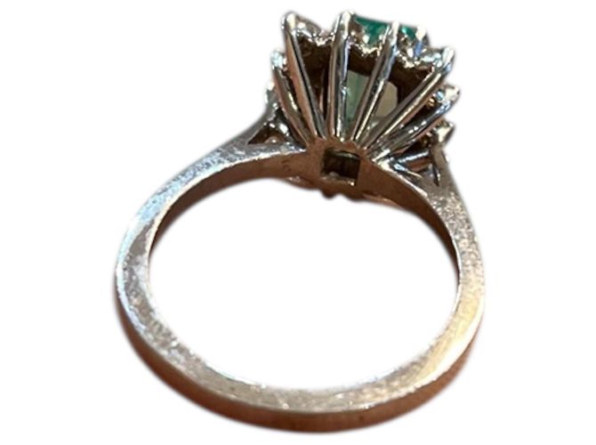 Autre Marque Anello in oro bianco 14K - vista 4