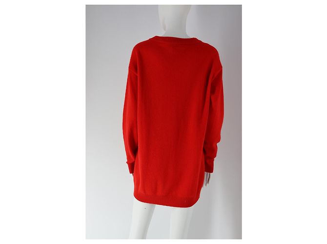 Rotes McDonald's Moschino Pulloverkleid 2014 - Ansicht 4