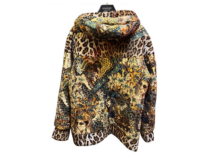 1990 Kenzo Multicolor Viscose Down Jacket - view 3