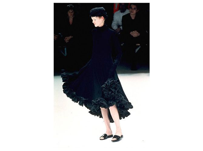 Abito Navy Yohji Yamamoto (fine anni '90) - vista 2