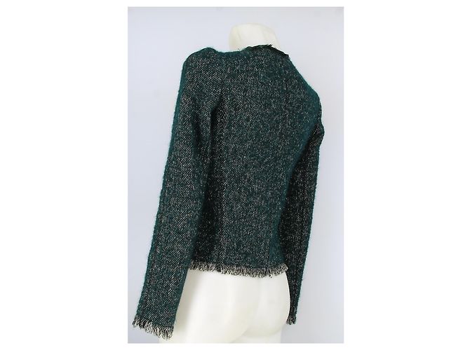 Dolce & Gabbana Giacca da completo in tweed khaki Dolce Gabbana - vista 4