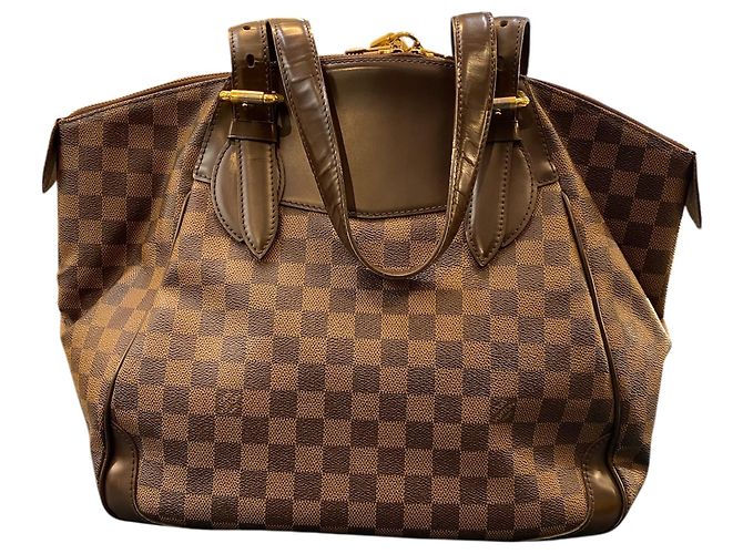 Borsa Louis Vuitton Damier Ébène 2011 - vista 4