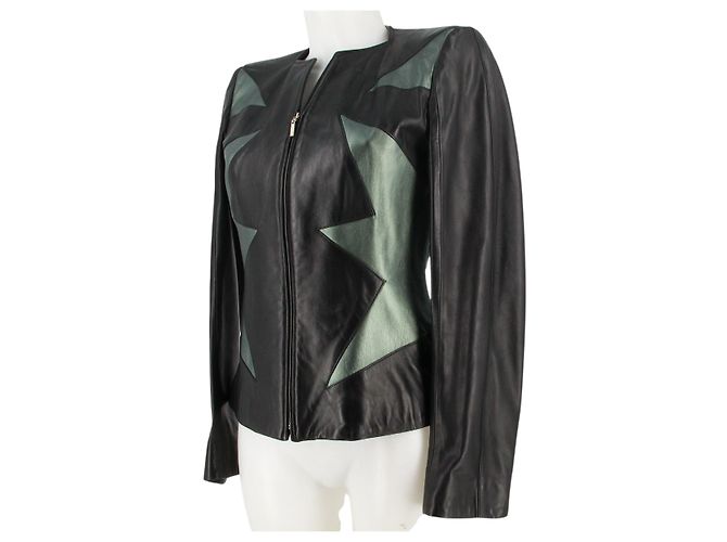 Thierry Mugler Mugler Lederjacke - Ansicht 3