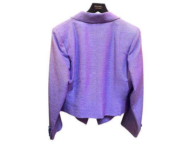 Blazer Viola Yves Saint Laurent - vista 3