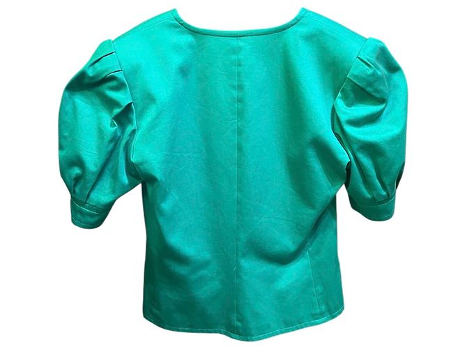Blazer Verde Yves Saint Laurent - vista 2