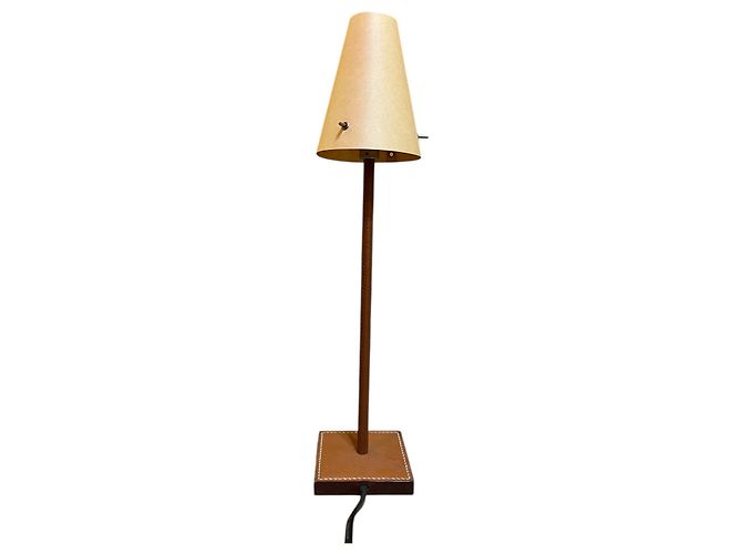 Lampe Hermès en beige et marron - vue 3