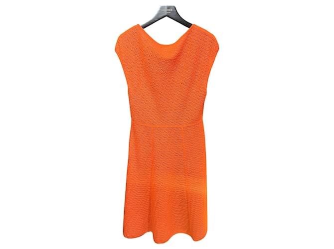 Robe Dior Orange - vue 3