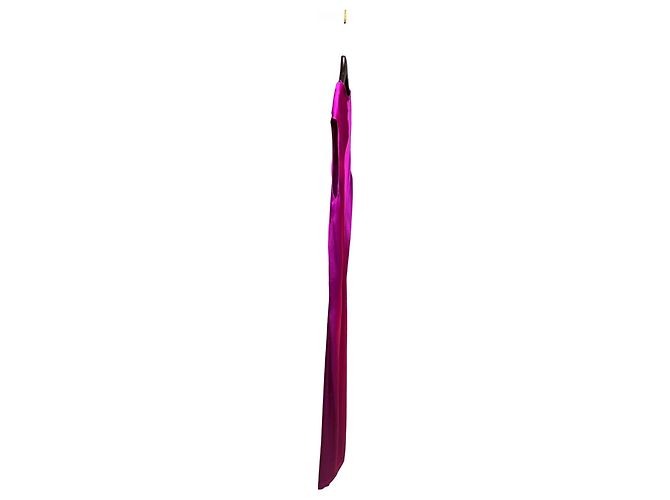 Abito in satin viola Yves Saint Laurent - vista 2