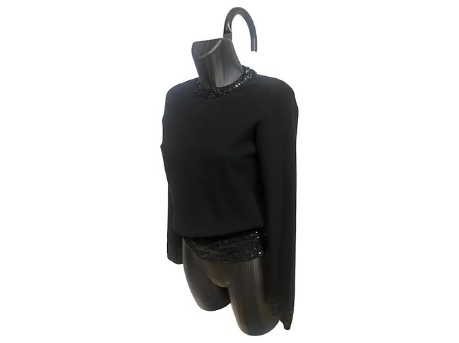 Timeless Chanel Black Sequins Pull - view 2