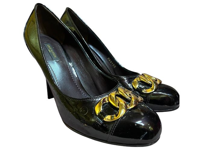 Tacchi in pelle Louis Vuitton - vista 3