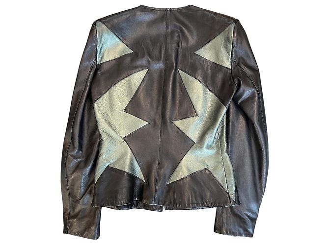 Thierry Mugler Mugler Lederjacke - Ansicht 3