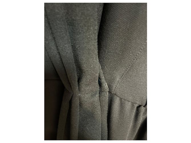 Abito Cappotto Nero Vintage THIERRY MUGLER Paris - vista 7