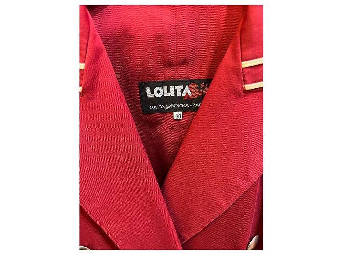 Lolita Lempicka Chaqueta Ajustada Roja Lolita Lempick - vista 4