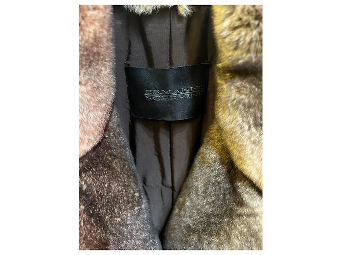 Autre Marque Giacca Ermanno Sernino Marrone - vista 2