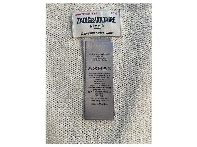 Zadig & Voltaire Strickkleid Roh - Ansicht 3