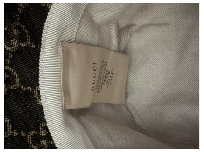 Cappello Gucci GG tesa larga Grigio Grigio antracite - vista 5