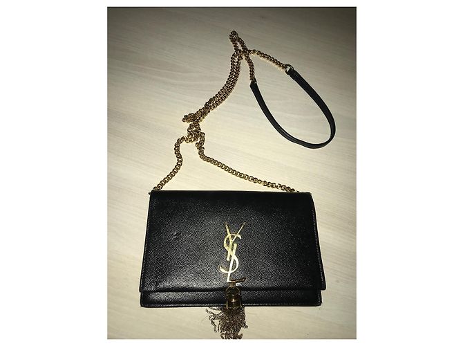 Loulou Borsa Yves Saint Laurent Nera Nero - vista 2