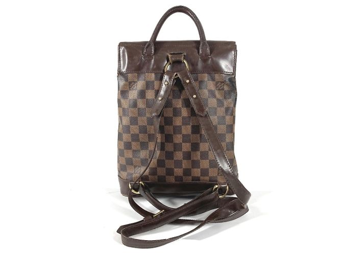 Zaino Damier Louis Vuitton Marrone Damier ebene - vista 2