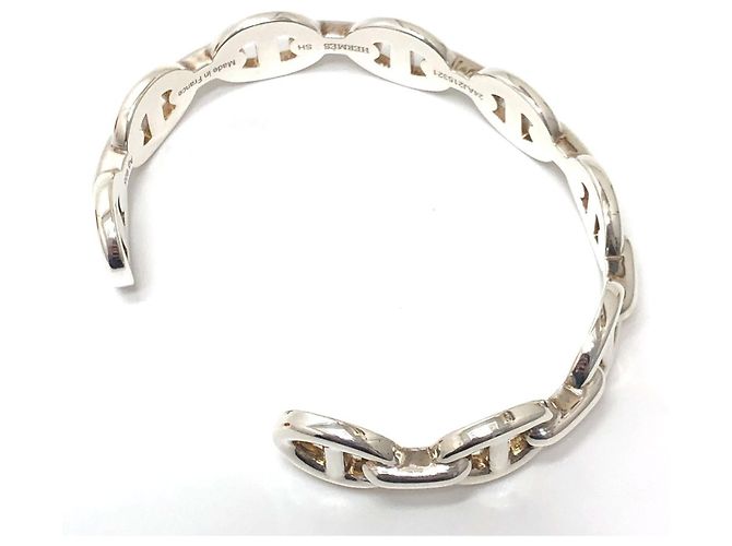 Hermès Pulsera Chaine d'Ancre Enchainée Hermes Plata - vista 11