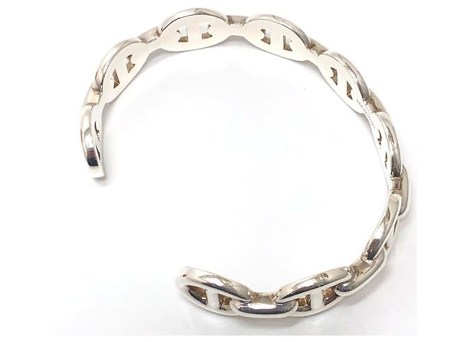 Hermès Pulsera Chaine d'Ancre Enchainée Hermes Plata - vista 12