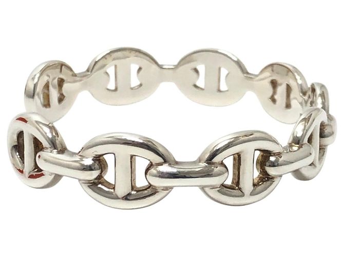 Hermès Pulsera Chaine d'Ancre Enchainée Hermes Plata - vista 3