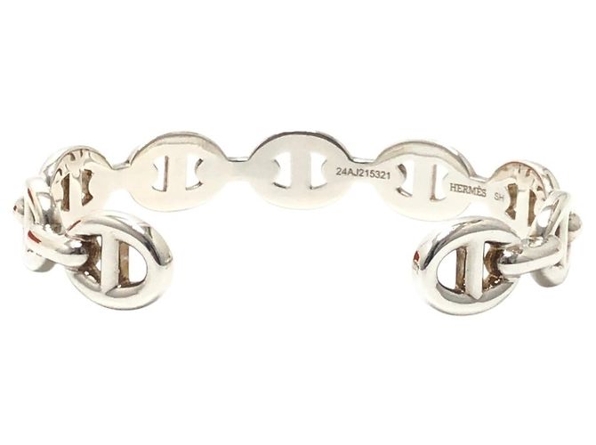 Hermès Pulsera Chaine d'Ancre Enchainée Hermes Plata - vista 4