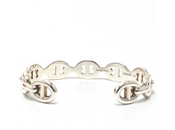 Hermès Pulsera Chaine d'Ancre Enchainée Hermes Plata - vista 6
