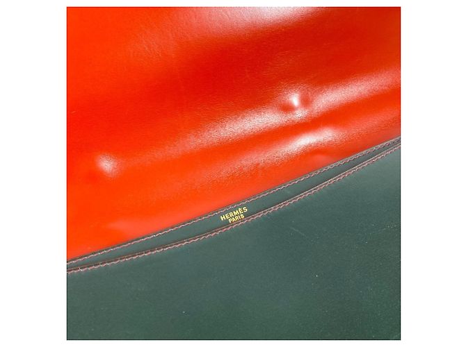 Hermès Borsa Hermes Sac à Dépêches 38 Marrone Cachi - vista 12