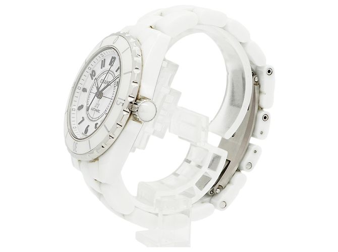 Orologio da uomo Chanel J12 H0970 con quadrante bianco - vista 2