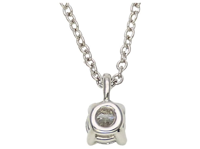 Tiffany & Co. Solitaire Necklace Silvery - view 3